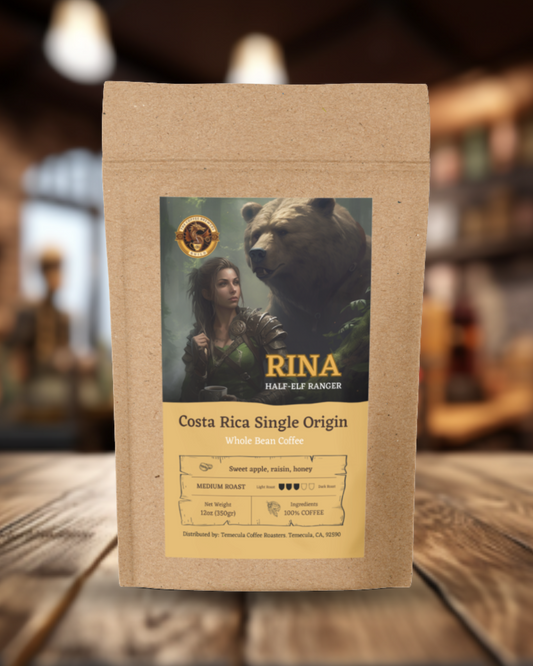Rina, Half-Elf Ranger. Costa Rica